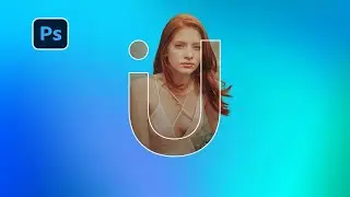 Text Effect Tutorial | How to Put Image In Text In Photoshop v3