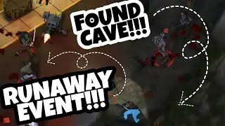 FOUND CAVE!! + RUNAWAY EVENT!!!! Prey Day Survival