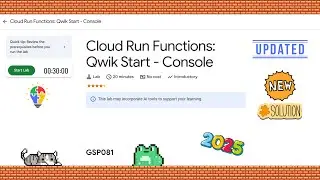 Cloud Functions: Qwik Start- Console 