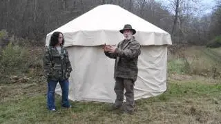 American Yurt at the Pathfinder School Intro