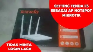 Setting Tenda F3 Sebagai Acces Point