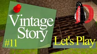 VINTAGE STORY ( Древесный уголь и Угольная яма ) - Прохождение / выживание # 11 не майнкрафт !!!