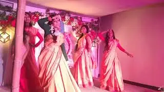 গায়ে হলুদের অনুষ্ঠানে গ্রামের মেয়েদের নাচের বাহার যা দেখে আপনাদের চোখ কপালে উঠবে।।।