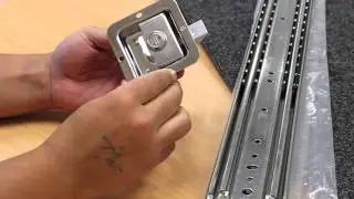 Drawer slide kit heavy duty