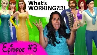 The Disney Princesses Have To Get JOBS?!?!?😱😱😱 - Sims 4 Disney Princess Episode #3
