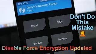 Disable Force Encryption | How To Fix Force Encryption | [Cause and Prevention ] [ 2021 ]