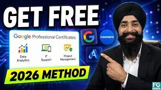 How to Get Google Professional Certificates for FREE (Coursera Financial Aid 2026) 