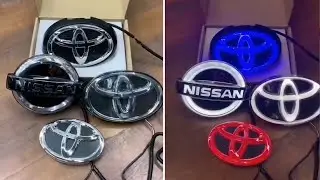 4D Car Logo Badge LED Light 🚗