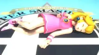 [リョナ] SSBU Peach (Tennis Ace Ponytail Version) Defeated Ryona