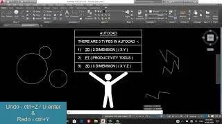 AutoCAD Basic Tutorial for civil + mechanical + electrical for beginners