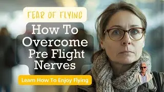 How To Overcome Pre-Flight Nerves As An Air Passenger: Fear of Flying