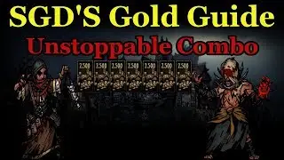 SGD Plays Darkest Dungeon | Gold Guide Flagellant Antiquarian Combo + Shambler