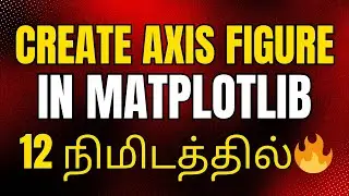 📊Matplotlib Tutorial in Tamil | Matplotlib Python in Tamil #2