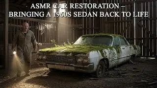 ASMR Car Restoration – Bringing a 1960s Sedan Back to Life