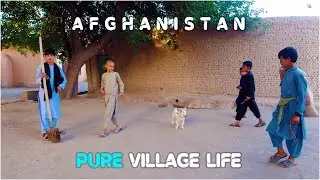 Pure Village life of Afghanistan | unseen Rural life | 4K