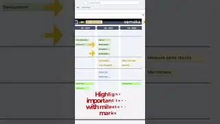 Roadmap in Excel in 60 Seconds | Project Management Tool 