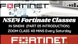 #NSE4 #Fortinate #Firewall Zoom Training in Sindhi Class 2 Part 3