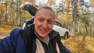 Арка на торгашинском Золотой осенью 2022