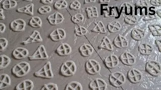 Fryums recipe | फ्रायम्स रेसिपी | rice flour Fryums recipe at home |