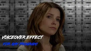 unique voiceover effect for any program
