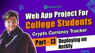 Crypto Tracker Web App - Html CSS Javascript Projects for Beginners - Part 13
