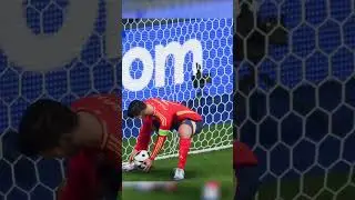 SIMULACIÓN ESPAÑA vs FRANCIA EUROCOPA 2024 SEMIFINAL - EA FC 24 #shorts #euro2024 #futbol