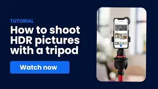How to capture high quality real estate pictures using the Nodalview app and a tripod