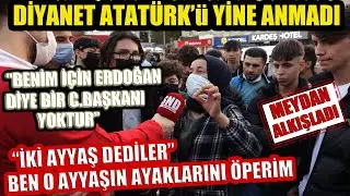 The Directorate of Religious Affairs did not mention Atatürk's name again, but the veiled lady sp...