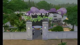 Sims 4 Speed build: Une journée au zoo 🦁🦓🐵