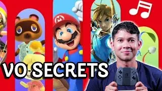 Nintendo Music Voice Actor GIVES AWAY VO Tips!