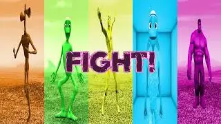 DANCE CHALLENGE DAME TU COSITA vs Patila vs El Taiger   Me Kemaste vs shark   Alien Green 36