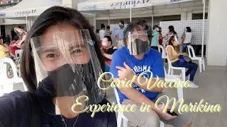 Covid Vaccine experience in Marikina! Super Organized!