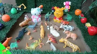 "Mud Madness with Stegosaurus, Crabs, and Foxes! Explore and Discover with Dino World TV!"