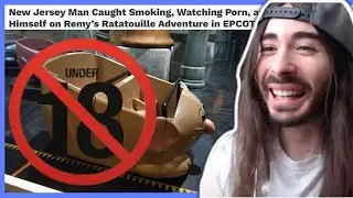 Man Caught Watching Porn & Masturbating in Disney Ride | MoistCr1tikal Reacts #penguinz0