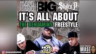 Mase, The Notorious BIG & Styles P. - "It's All About The Benjamins Freestyle" (Live on Hot97)