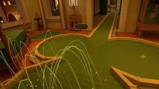Another lucky shot! Walkabout Mini Golf
