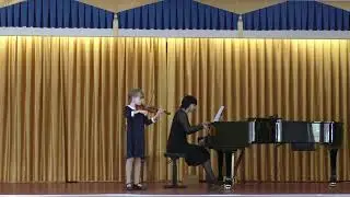 А. Губер Концертино, И. С, Бах Рондо Чижова Кира,  4 кл.