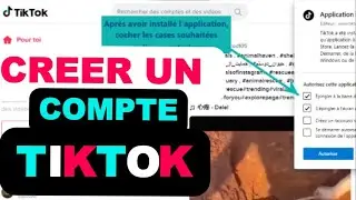 Guide Complet pour Créer un Compte TikTok | Tutoriel Débutant #tiktok #tuto #tutoriel