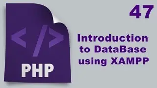 Php Tutorials in Urdu - 47 - Introduction to DataBases Using XAMPP