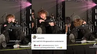 Dream Crying at His Concert