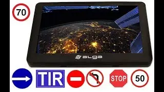 AUTOMAPA NAWIGACJA SAMOCHODOWA GPS 5" HD BT AV IN ALGA AN50 PRO