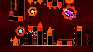 Geometry Dash - Chaotic Hell by MrSaturnuz (Hard Demon) Complete