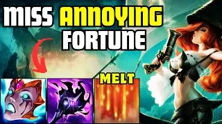 AP MISS FORTUNE SUPPORT BE LIKE. ANNOYING BUILD MF!