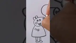 #peppapig #drawing​ #shorts​  #Arttogo