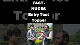 How I Got HIGHEST Marks in the FAST Entry Test | FAST University Entry Test Topper