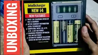 Unboxing Charger baterai Nitecore new i4
