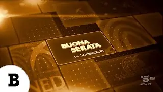 Personalized Mediaset “Buona Serata” bumper