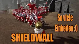 Massenschlacht im Kolosseum  - Shieldwall Gameplay Deutsch/German