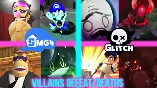 SMG4 and GLITCH Productions Villains Defeats/Deaths