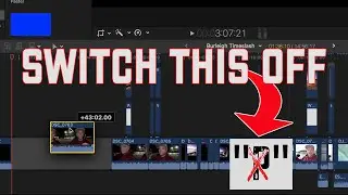 How To Turn Off or Undo Shortcut P in Final Cut Pro (Undo Position Tool)